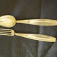 23 seats: 12 forks, 11 spoons, silver metal, 2 punches