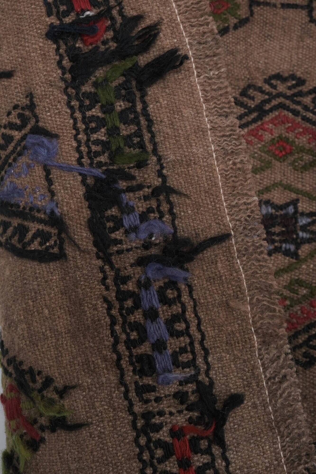 Vintage hand-embroidered textile 148x297 cm