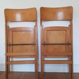 Lot de 2 chaises pliantes  Baumann