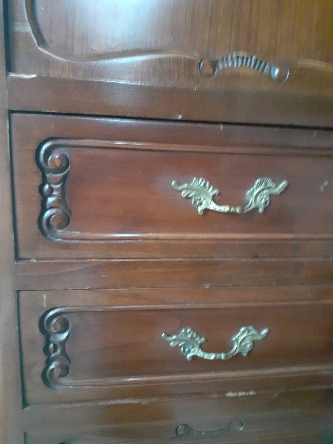 Louis XVI style sideboard and secretary