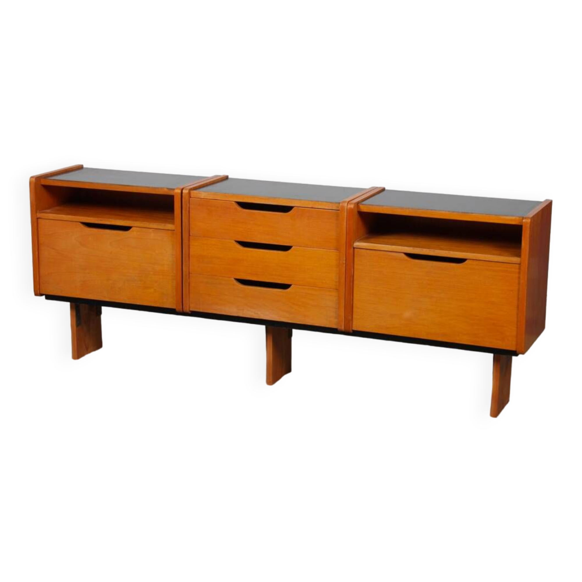 Enfilade vintage en bois des années 1960