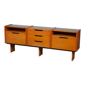 Vintage wooden sideboard from the 1960s