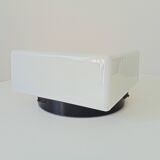 70s bakelite and opaline ceiling light signed Vianne