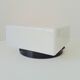 70s bakelite and opaline ceiling light signed Vianne