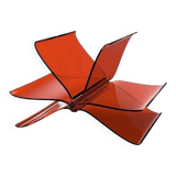 Kartell red magazine rack