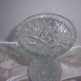 Vase en verre ciselé