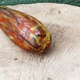 Vase en pate de verre, soufflé