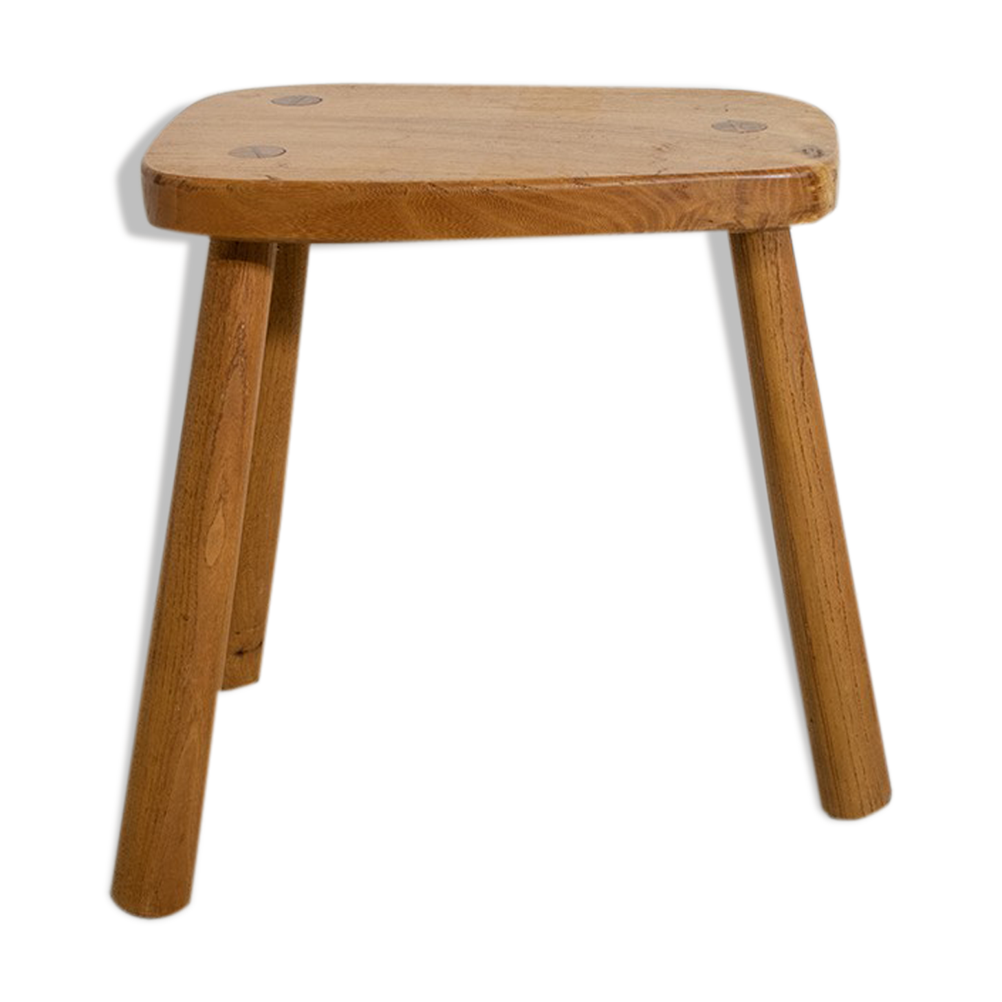 Elm tripod stool