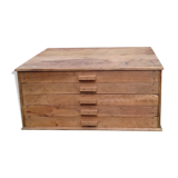 Furniture wood 5 drawers