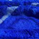 Blue Moroccan rug in wool 250/150cm