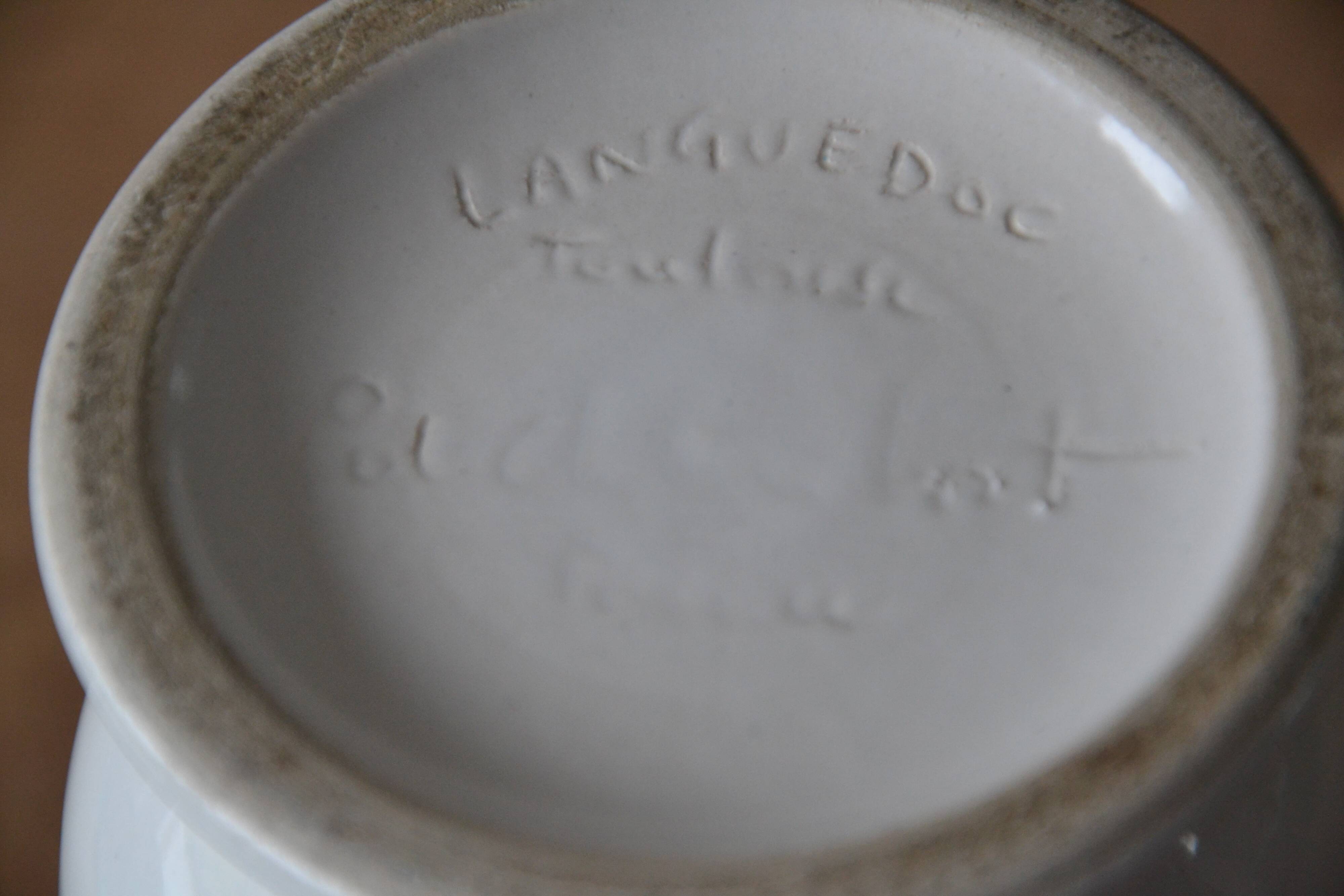 Pol Chambost pitcher model "Languedoc Toulouse"