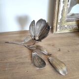 Cendrier fleur laiton
