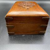 box carved in exotic wood