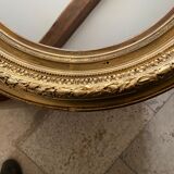 Golden mirror 70x81cm