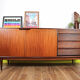 Mid-century Richard Hornby buffet or multimedia TV furniture designed for Heal's