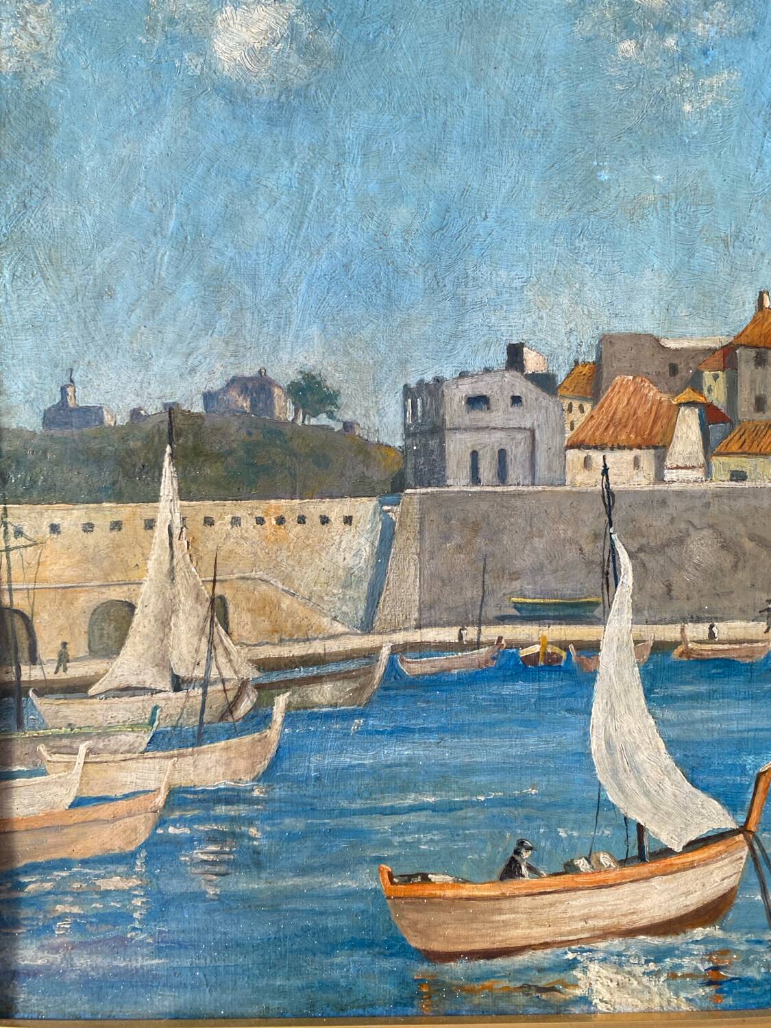 Fishing port in the Mediterranean