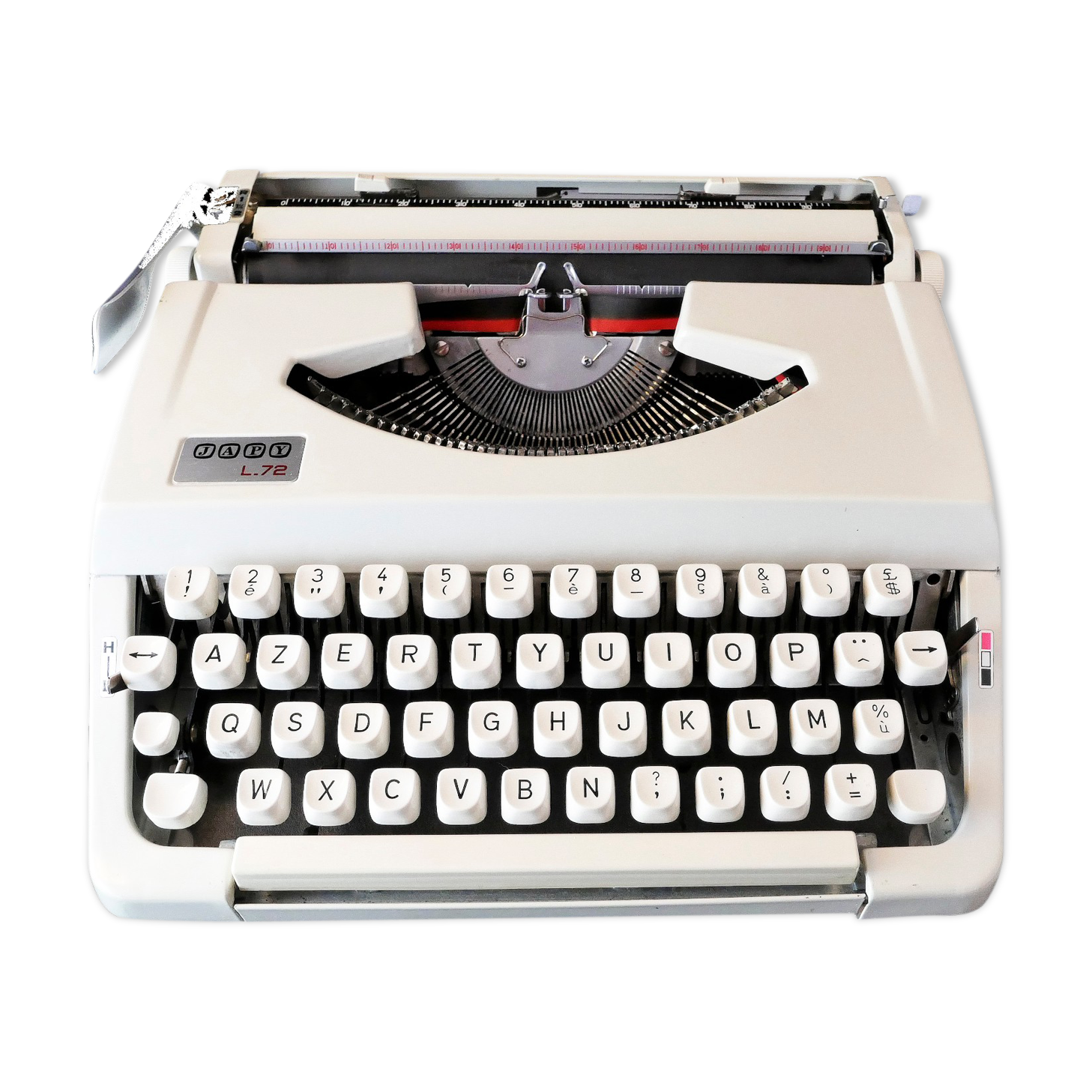 Japy L72 cream typewriter