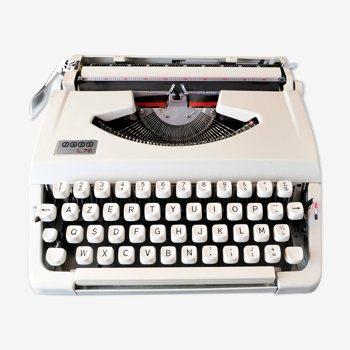 Machine à écrire Japy L72 crème