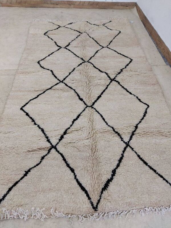 Tapis berbère laine fait main 255 x 150 cm