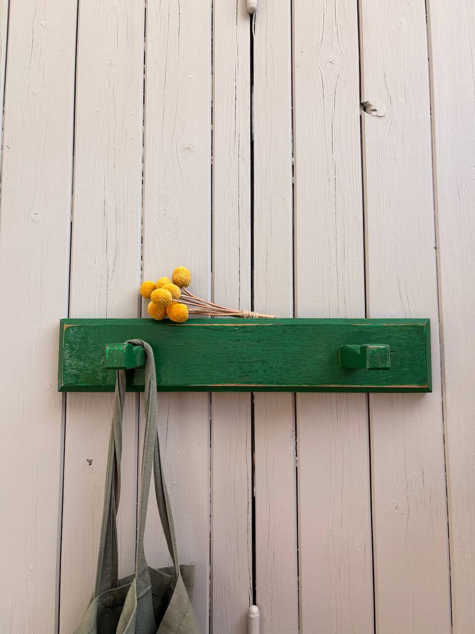 Vintage wooden coat hook