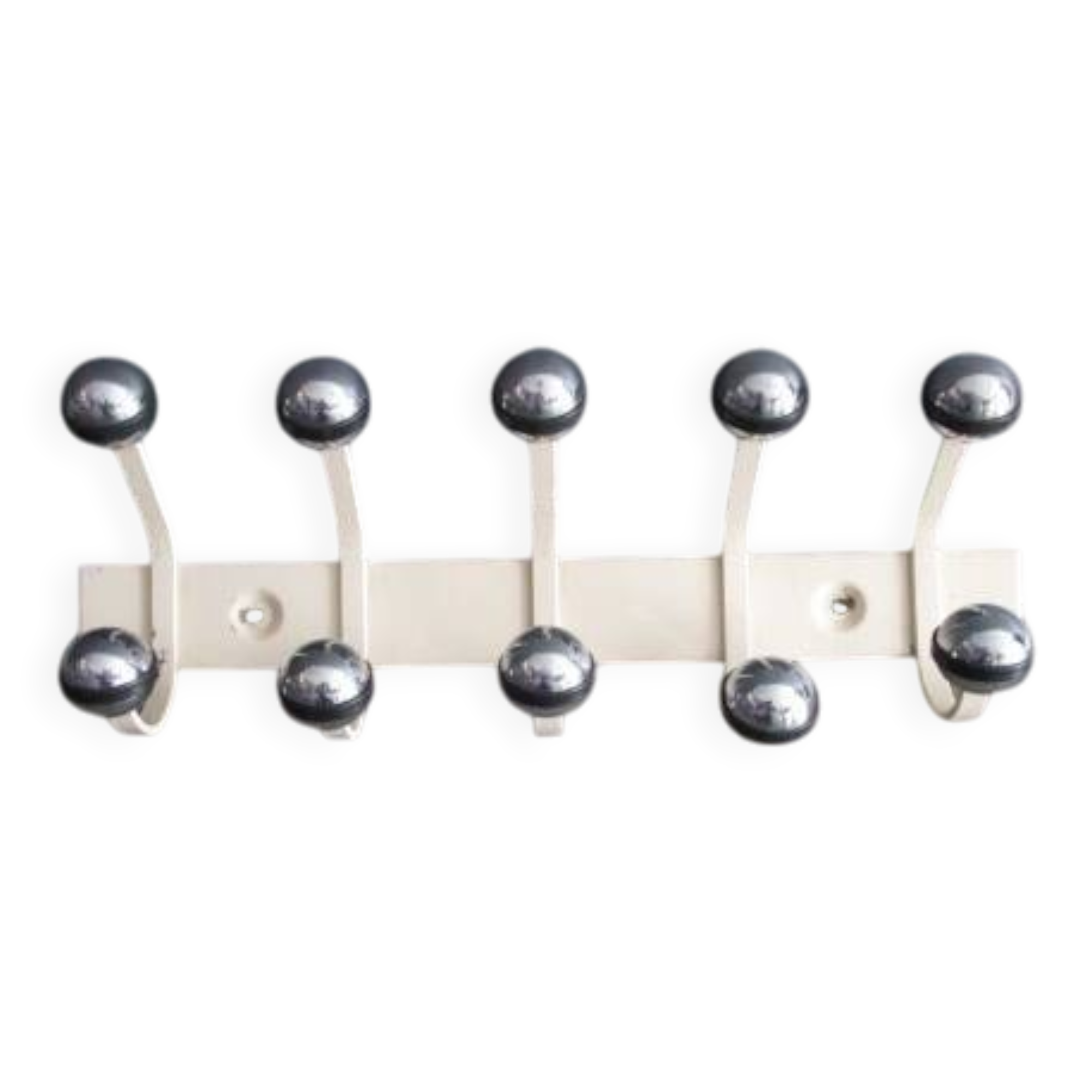 Vintage metal coat rack