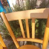 pair of Luterma style bistro chairs