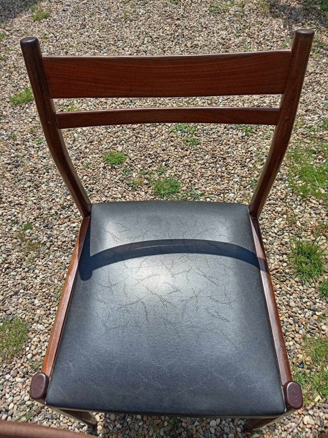 Vintage teak table and chairs