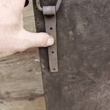 Old Art Deco display case in Burmese teak