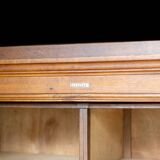 Notary's cabinet PERFECTA in walnut. Restored (circa 1930)