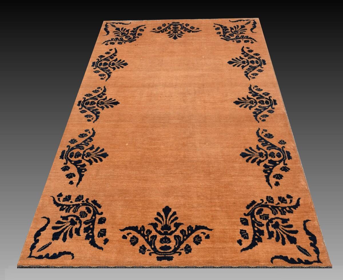 Oriental rug Chobi Ziegler 200 × 295 cm - Hand-knotted "Galerie Sardje"
