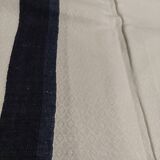 Nappe ancienne fil damassé