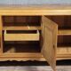 Art Deco period sideboard in blond oak circa 1940