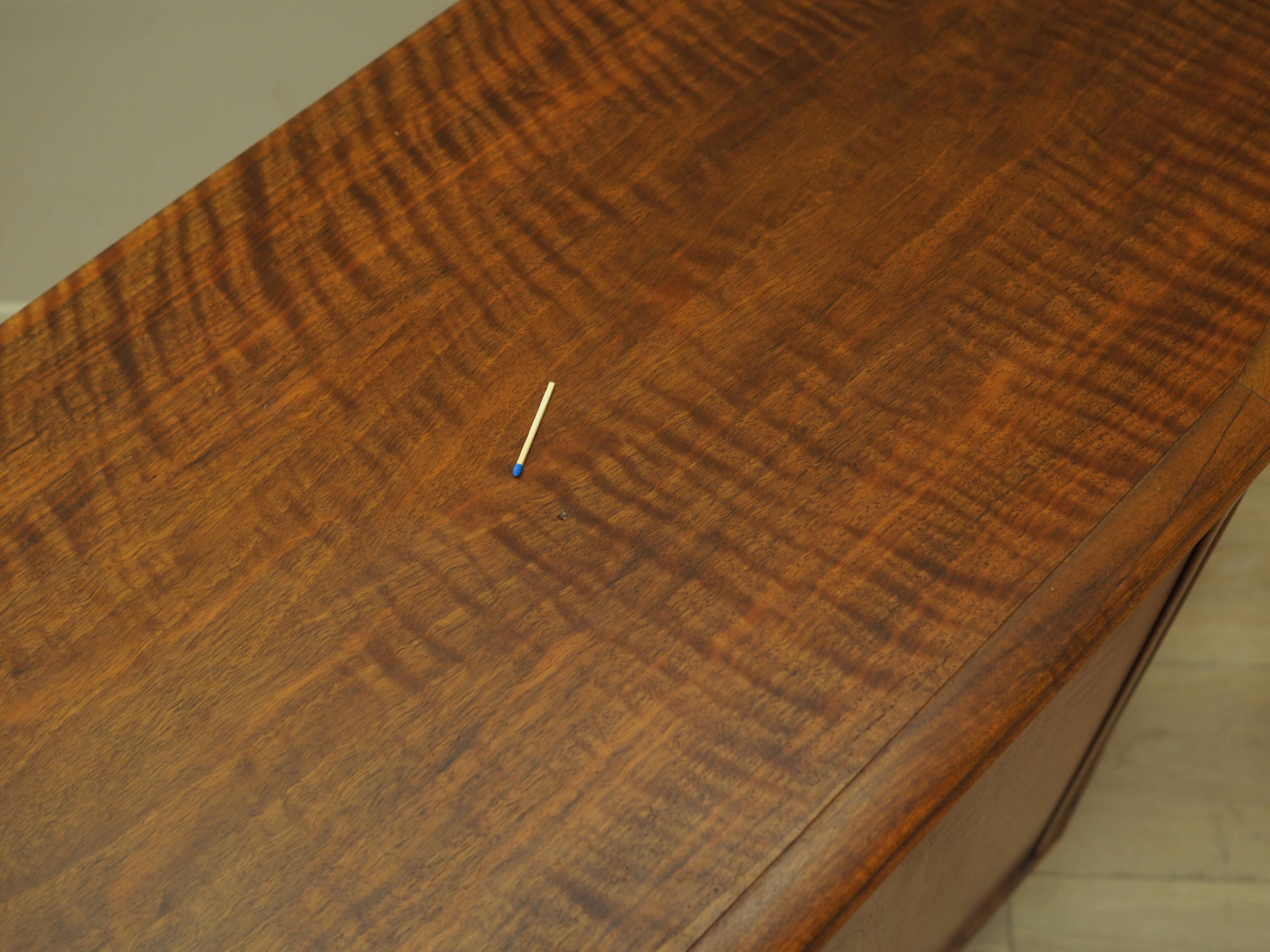 Walnut sideboard, Danish design, 1960s, production: Denmark