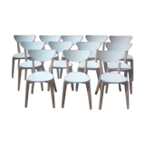 Set of 12 Scandinavian chairs