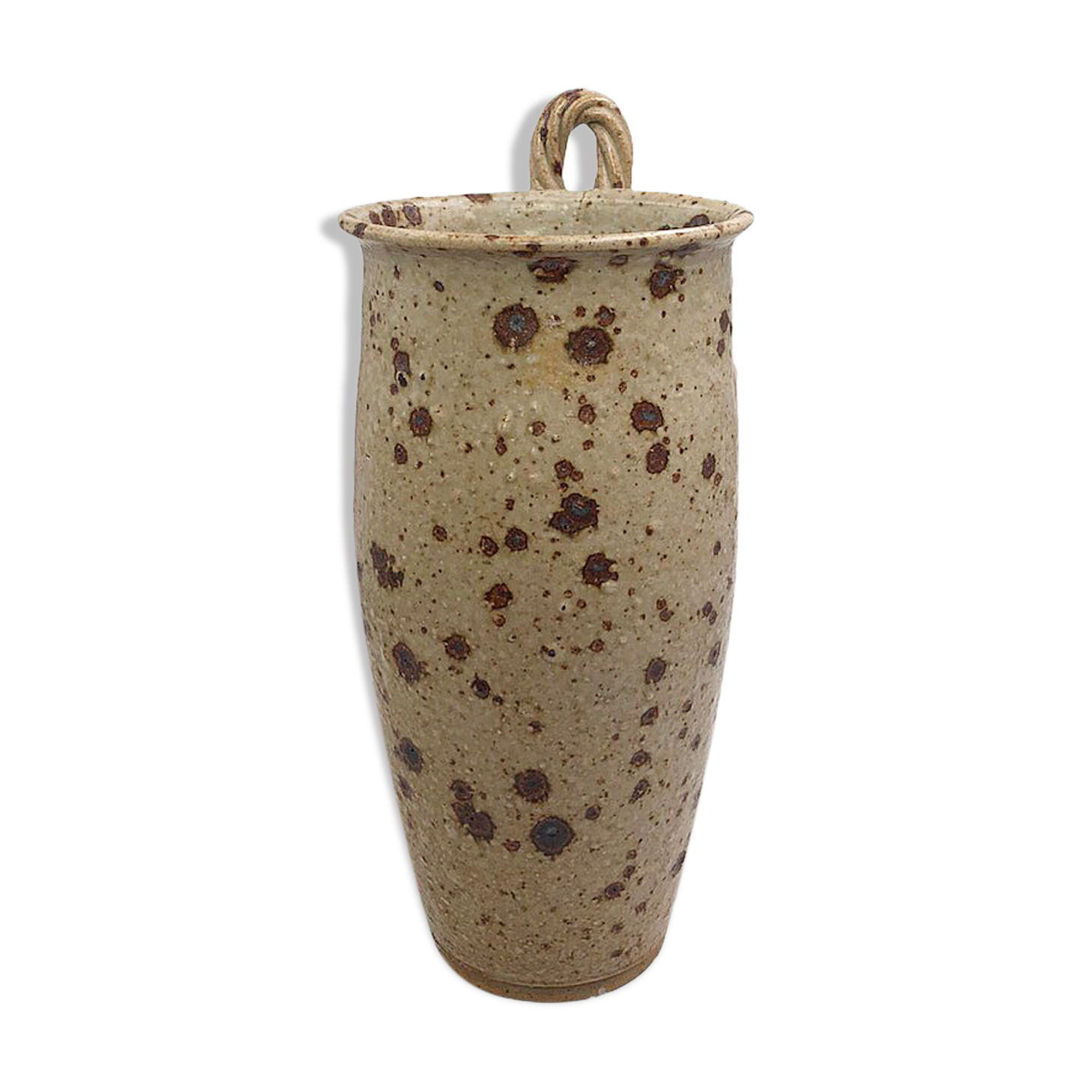 Vintage sandstone wall vase
