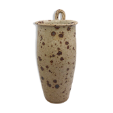 Vase mural vintage en grès