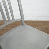 Ensemble de 6 chaises en aluminium bleu marine Emeco/Metwood