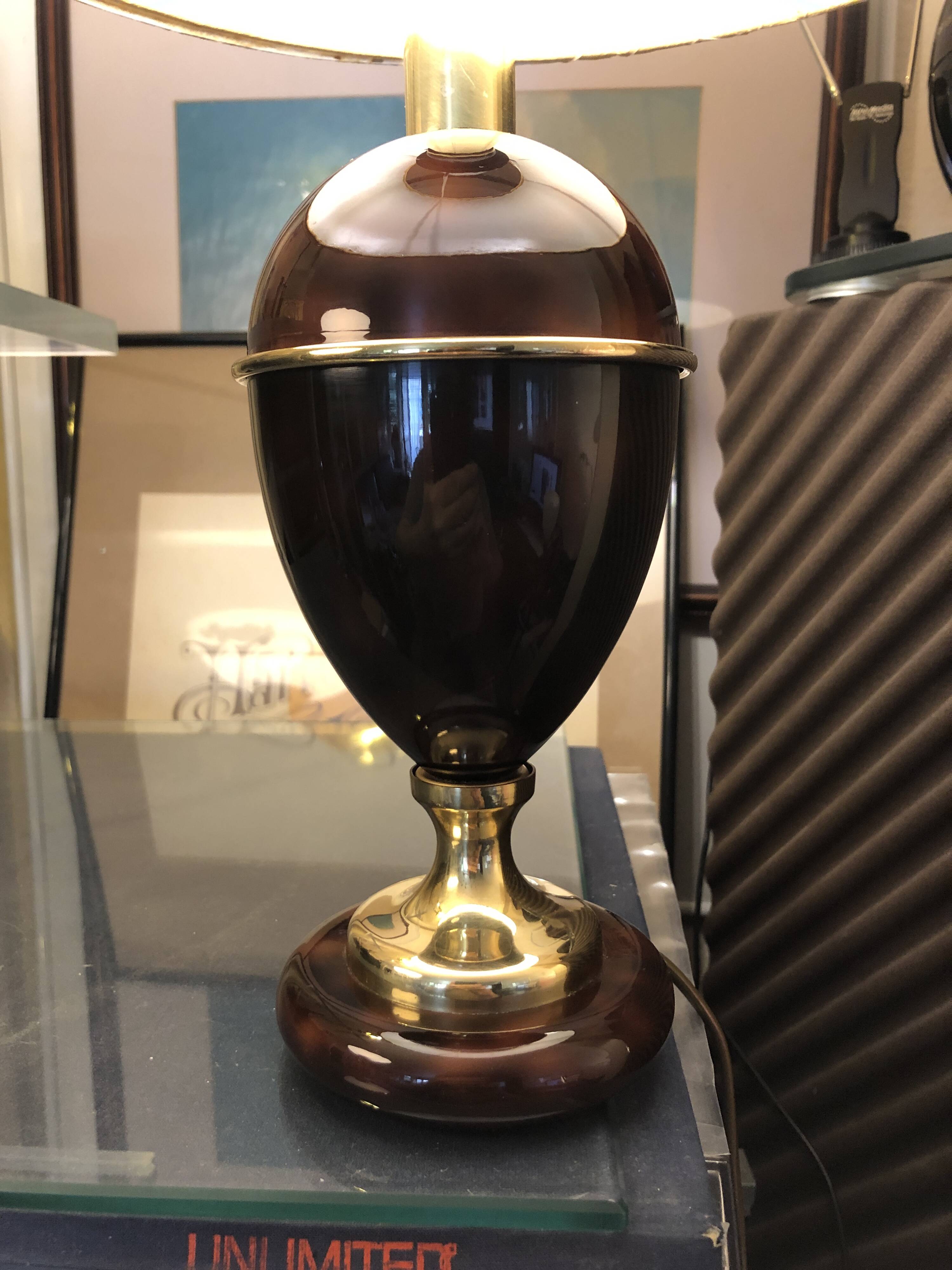 Beautiful brass lamp base