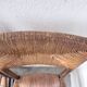 Série de 6 chaises paille et chêne beauche