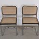 Pair of chairs Cesca B32 Marcel Breuer - 70s