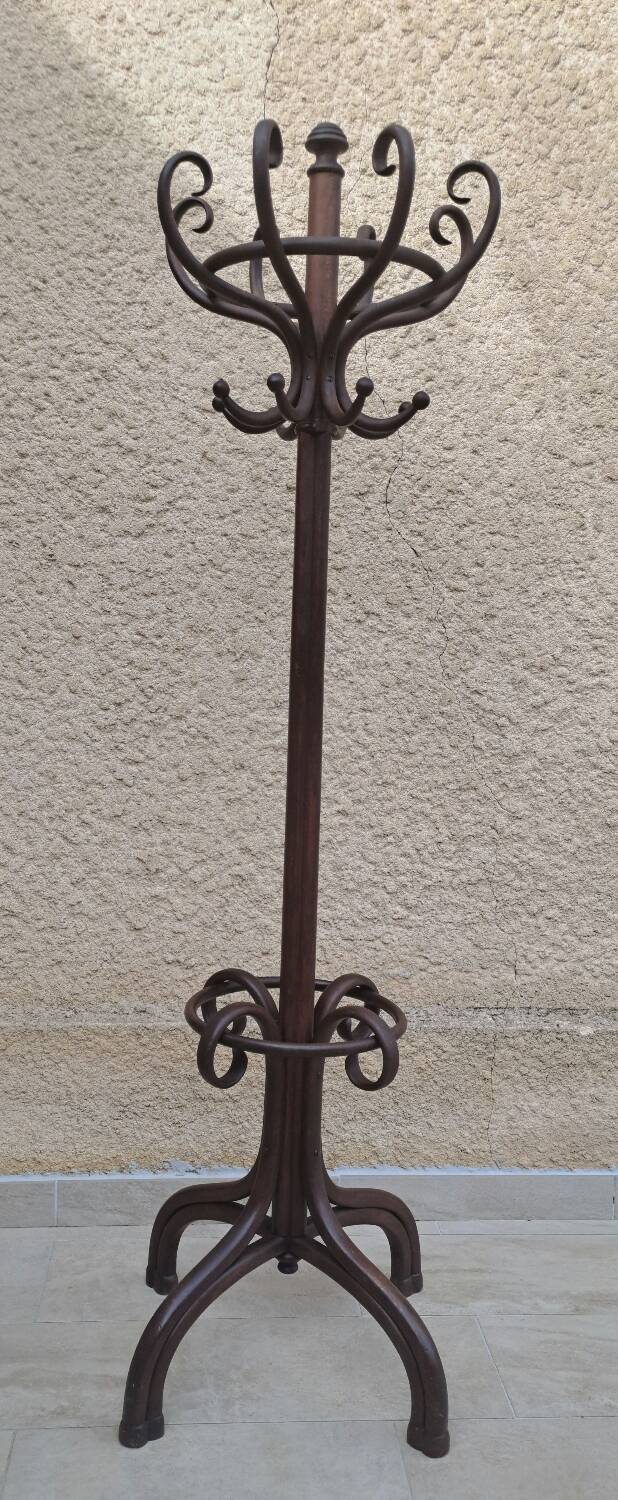 Bistro parrot coat rack signed Thonet n°10401