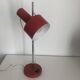 Vintage 1960 Monteuse Delmas devil red lamp - 44 cm