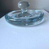 Holmegaard Sculptural bowl design by Per Lutken Denmark 1950’s