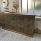 Green patina workshop furniture