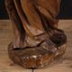 Great 17th-century wooden sculpture, Saint Catherine of Alexandria