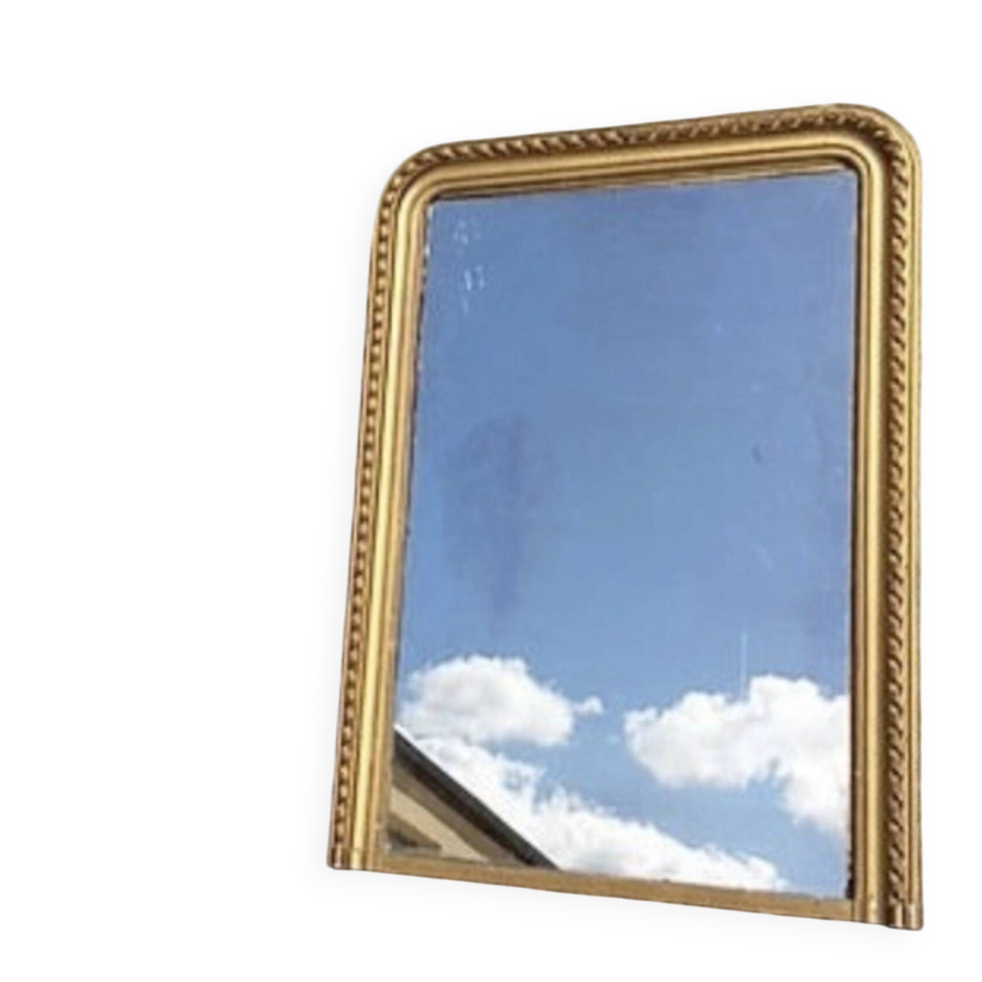 Vintage gold mirror