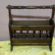 Vintage wooden magazine rack, Denmark