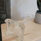Large glass candlestick