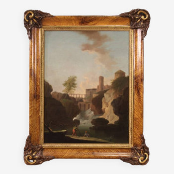 Great Landscape Painting From The Second Half Of The 18th Century