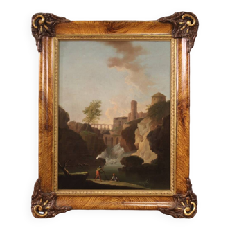 Great Landscape Painting From The Second Half Of The 18th Century